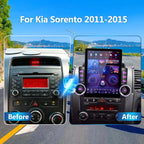 4Core 64G 9.7 Inch Android 14 Car Radio Stereo for Kia Sorento 2011-2015