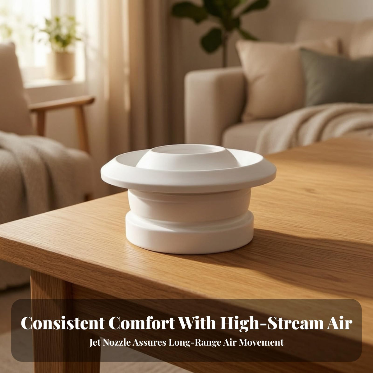 harayaa Overhead to Install, Circular Spherical Nozzle Air Vent, Efficient, for Public Buildings, Style A