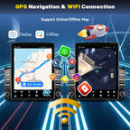 4Core 64G Android 14 Double Din Car Radio for Dodge Durango 2011-2013