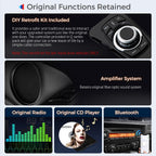 XTRONS 12.3 Inch Android 14 Car Stereo for BMW E90 E91 E92 E93 (2008-2012), IPS Touch Screen 4+64GB Global 4G Car Radio GPS Navigation Support Wireless Car Play Android Auto
