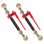 4 Pack 5/16" - 3/8" Heavy Duty Folding Handle Ratchet Chain