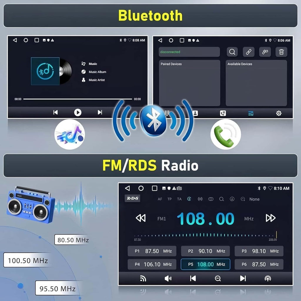 4+64G Car Radio for Hyundai Tucson 2019-2020 Car Stereo
