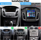 Android 13.0 Double Din Car Stereo Radio Player for Ford Focus 2012-2018 9.7 Inch HD Touch Screen Car Audio Receiver with GPS Navigation Bluetooth Head Unit Supports Backup Camera(2G+32G)