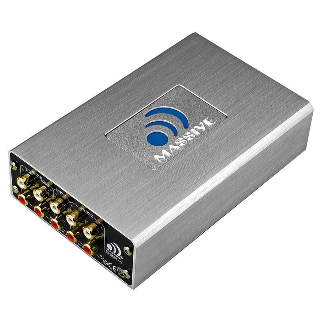 Massive Audio Digital Signal Processor/EQ with 4 CH Amplifier Built-in Car Audio