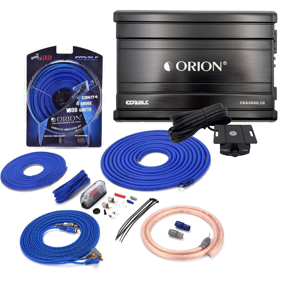 ORION CBA4500.1D Cobalt Mono 1-Channel Class D Amp, 4500W Max