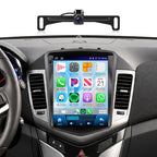 8Core 6G+128G Car Stereo for Chevy Cruze 2009-2015, Android 15 Radio with DSP 32-EQ,9.7Inch IPS Vertical Touch Screen,Wireless Carplay/Android Auto,GPS,WiFi,FM/RDS,SWC,Backup Camera