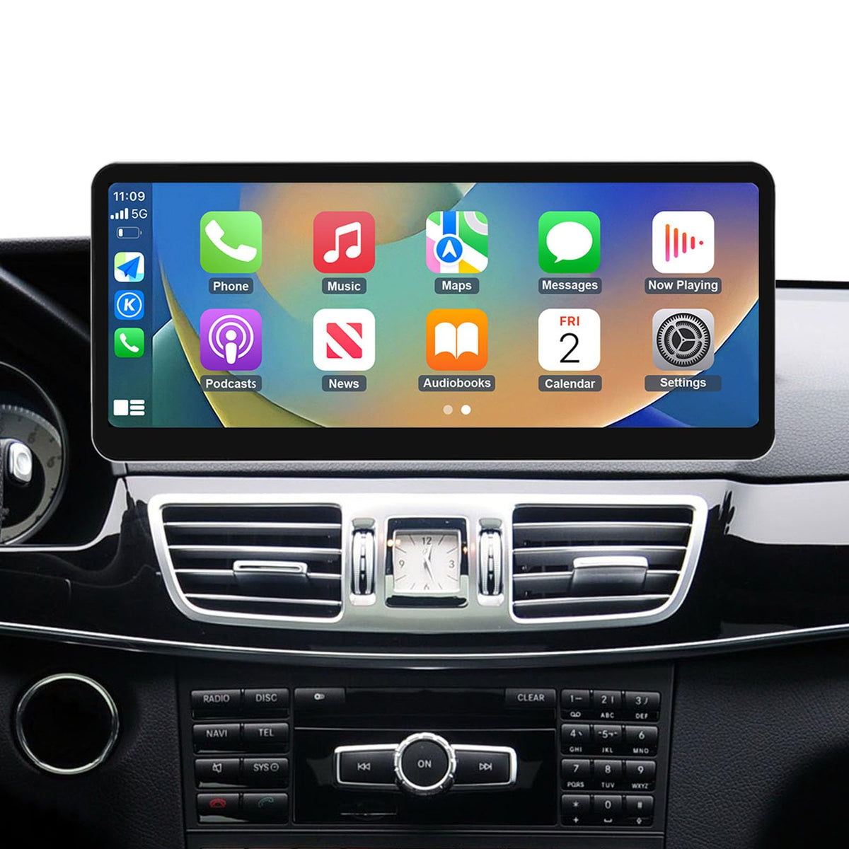 Road Top 12.3" CarPlay Screen for Mercedes-Benz E Class W212 (2013-2015)