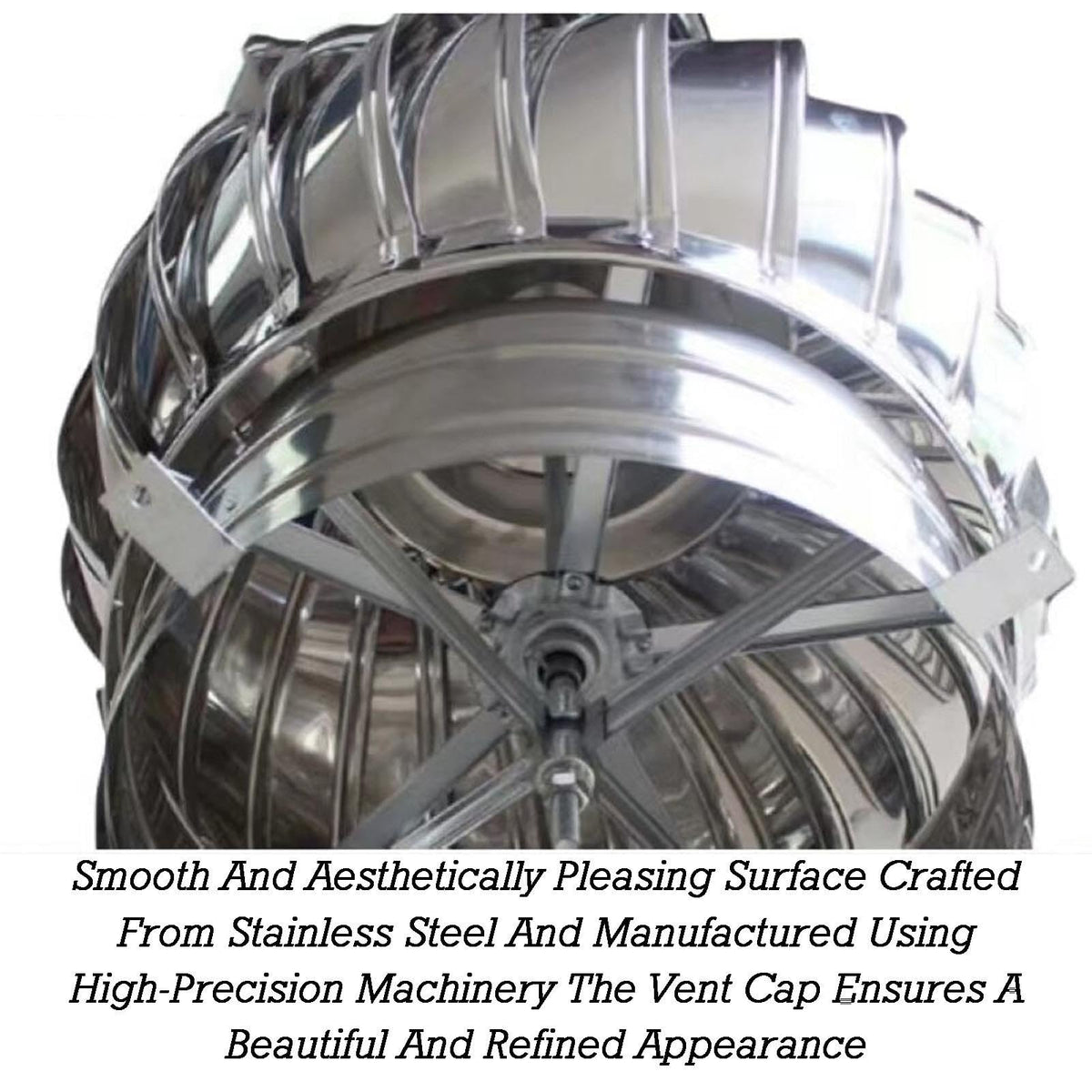 Thickened Whirlybird Air Circulator,Roof Wind Turbines