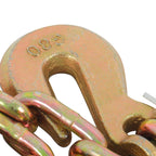 2200LBS Heavy Duty 1/4"-5/16" 2×Ratchet Chain Binder W/1/4" X 12FT Binder Chain