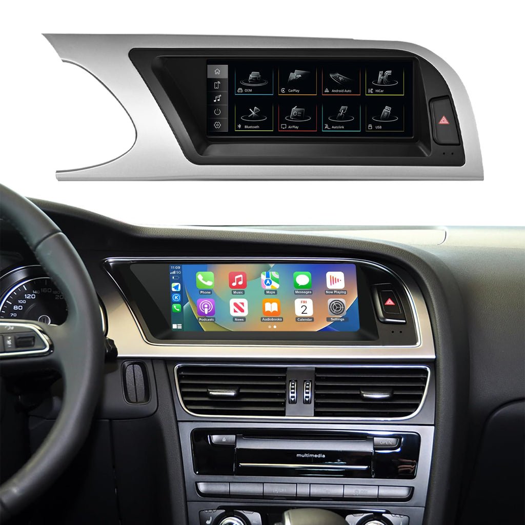 2026 12.3" CarPlay Android Auto Screen for Audi A4 A5 S4 S5
