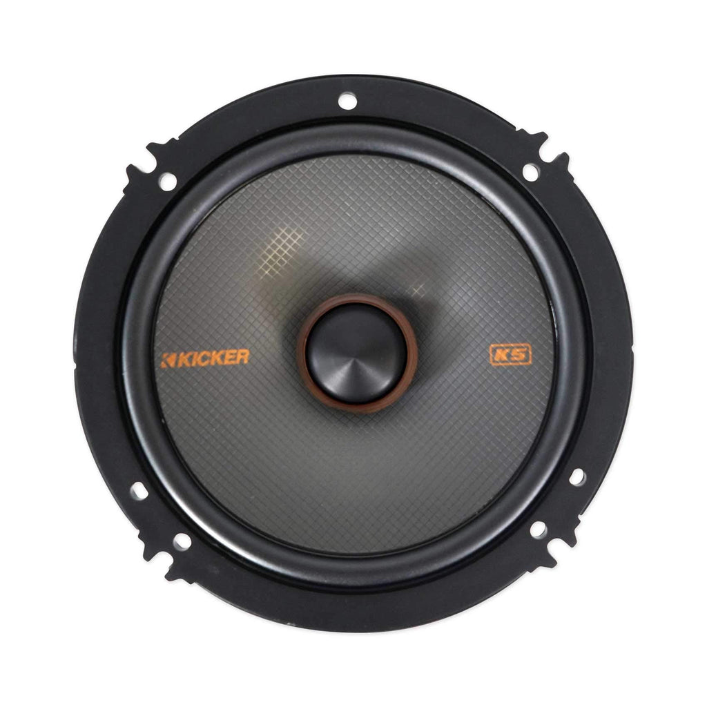 Audiosavings Bundle: (1) Pair Kicker 51KSC6504 6.5" 100 Watt RMS Car Audio Speakers KSC6504 KSC650 Bundle with (1) Pair Kicker 51KSS6504 6.5" Car Audio Component Speakers (Items 4)