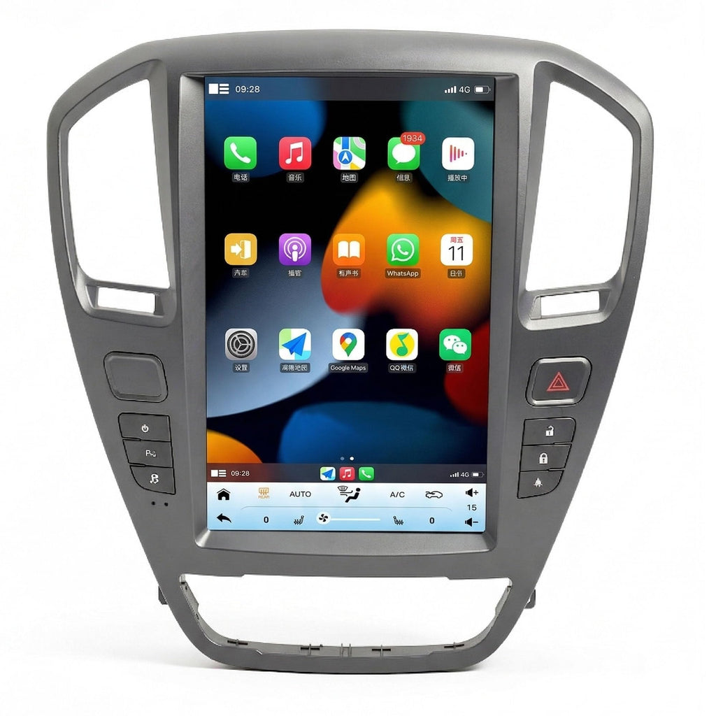 12.8" Vertical Touchscreen Android Car Stereo for Buick Regal 2011-2013, 8 Core 2GB+32GB Car Radio GPS Navigation with Wireless CarPlay Android Auto DSP Bluetooth