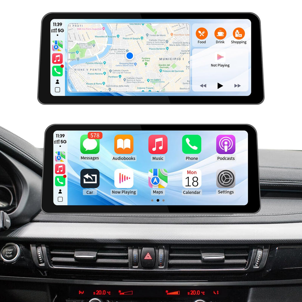 12.3'' CarPlay for BMW X5 X6 F15 F16 F85 F86 (2014-2016) with NBT