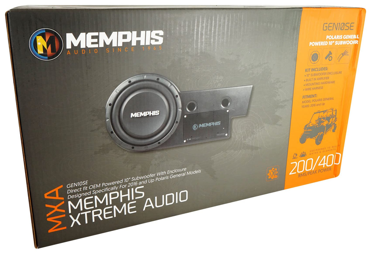 Memphis GEN10SE 200 Watts RMS IP66 Rated Amplifier with Plug and Play/Sealed Connectors