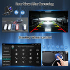 10.1'' Rotatable Double Din Car Stereo for GMC Terrain 2010 2011 2012-2017