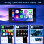 Car Radio for Cadillac CTS 2003 2004 2005 2006 2007 with Apple Carplay & Android Auto, 10-Inch Touch Screen Car Stereo with GPS Bluetooth WiFi Double Din DSP FM RDS Camera, 4+64GB