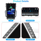 Aucar Mark 6 13.6 Inch T-Style Android Car Radio Head Unit for Infiniti Q50 Q50S Q60 Q60S, 1080P Multimedia Stereo Video Player with Wireless Carplay, GPS Navigation, OEM Functions 8+128 GB 2014-2019