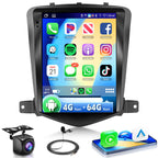 8Core 6G+128G Car Stereo for Chevy Cruze 2009-2015, Android 15 Radio with DSP 32-EQ,9.7Inch IPS Vertical Touch Screen,Wireless Carplay/Android Auto,GPS,WiFi,FM/RDS,SWC,Backup Camera