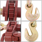 waltyotur Foldable Chain Binder Steel Hook Red