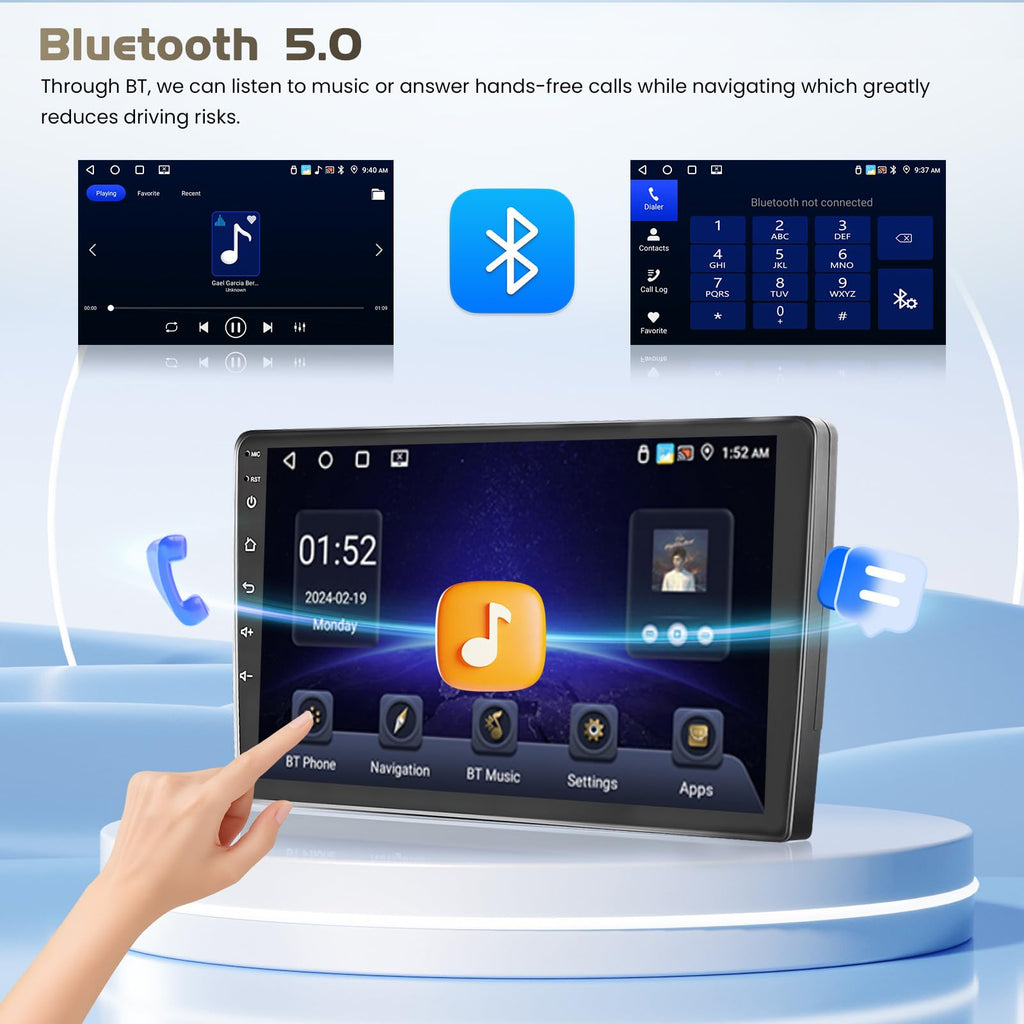 [Roinvou]4+64G 9" Android15 Car Radio for Chevrolet Chevy Camaro 2010-2015