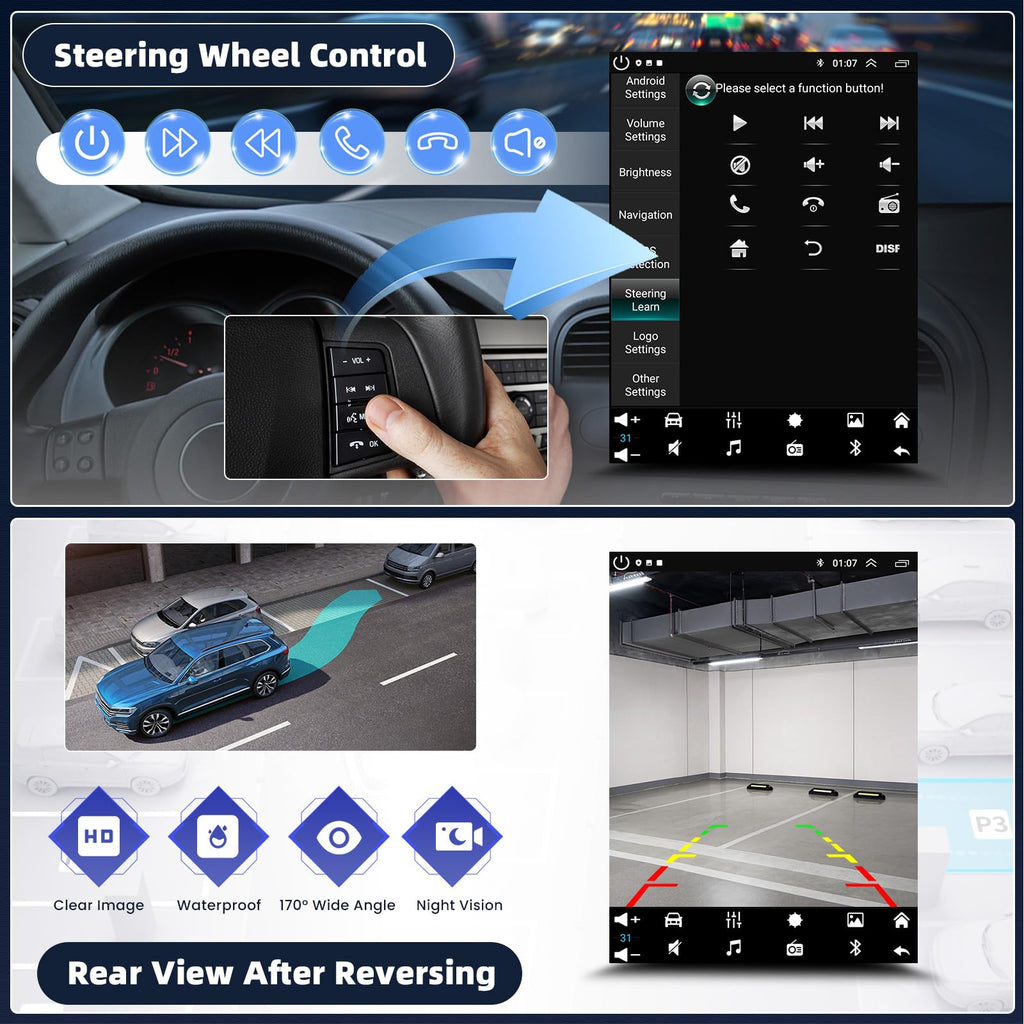 Android 15 Car Radio for Ford E-250 E-150 E-350 2009 2010 2011 2012-2014