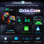 XTRONS Android 14 Car Stereo for BMW X5 E53 1999-2006, 9 Inch Touch Screen Car Radio GPS Navigation Bluetooth Built-in DSP Head Unit Wireless CarPlay Android Auto (4+64GB)