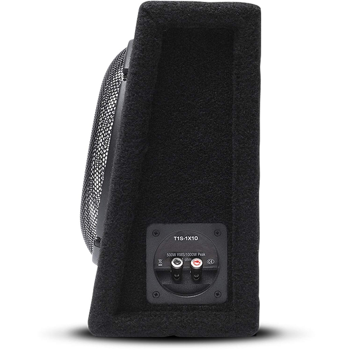Rockford Fosgate T1S-1X10 Power Single 10” T1 Slim Sealed Loaded Enclosure