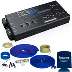 Stinger SS600XS 8GA Copper 600W Complete Amplifier Wiring Kit with LC2i-PRO 2-Channel line Output Converter
