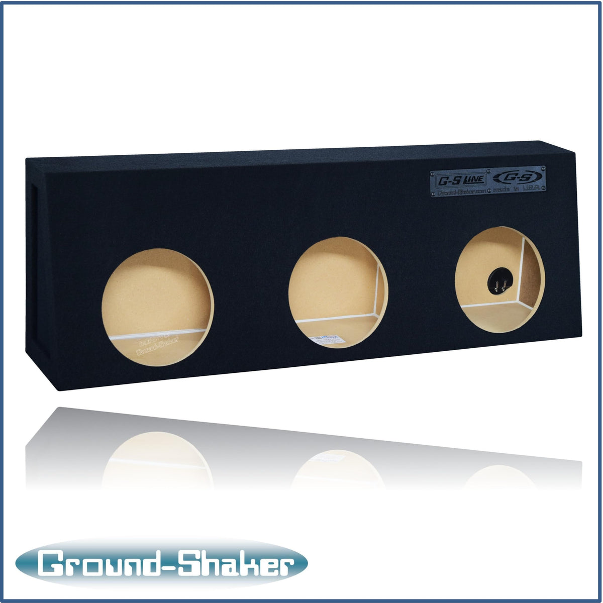 Single Cab/Regular Cab 10" Triple Sealed Sub Box Sub Enclosure Speaker Box Speaker Box Subwoofer Box Car Audio