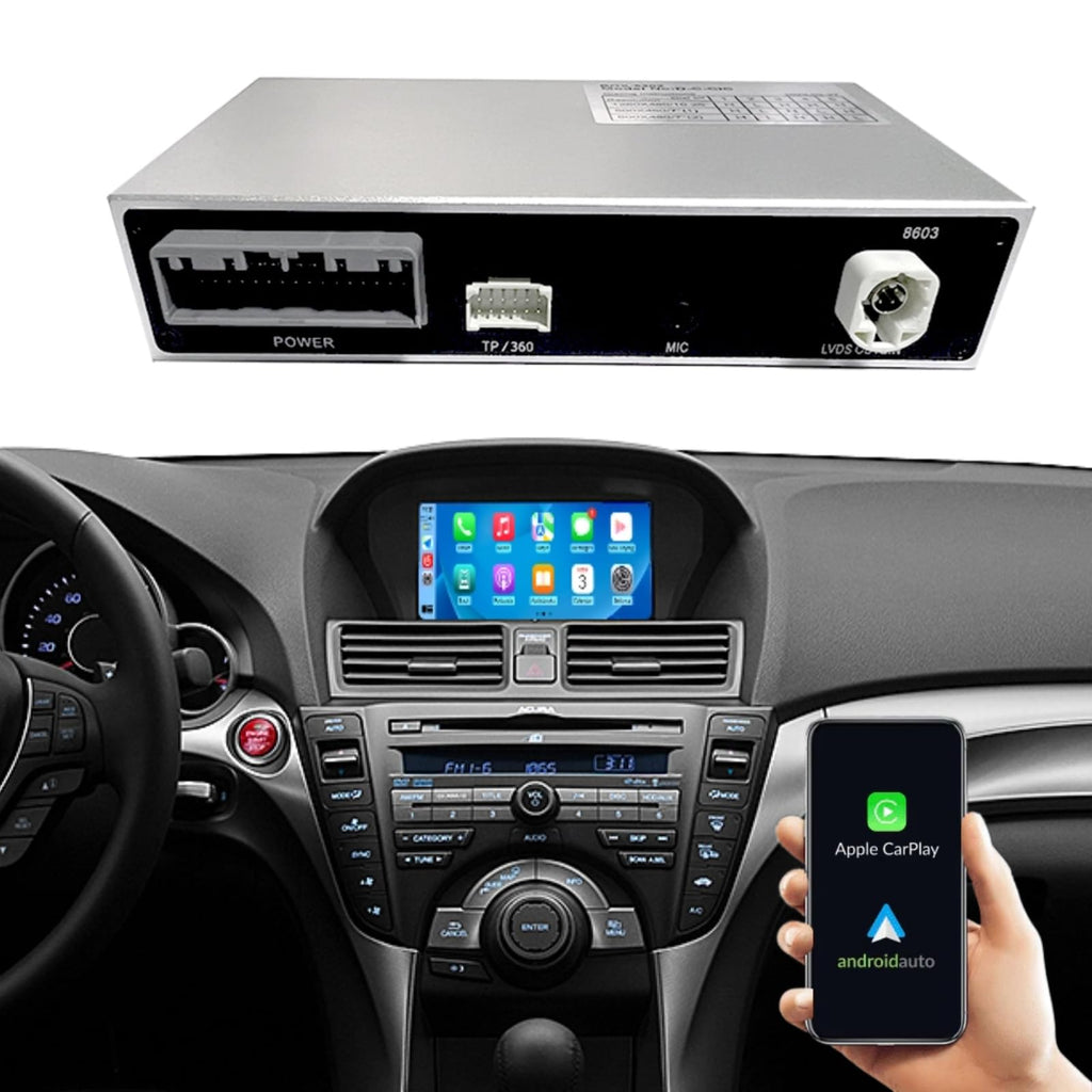 Wireless CarPlay Android Auto Upgrade for Acura ZDX 2010-2013
