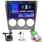 4+128GB Android 15 Car Stereo for Subaru Impreza 2003-2006 Wireless Carplay Android Auto, 9 Inch Incell Touch Screen Car Stereo with GPS, Backup Camera, Bluetooth, FM/RDS, EQ, WiFi, SWC