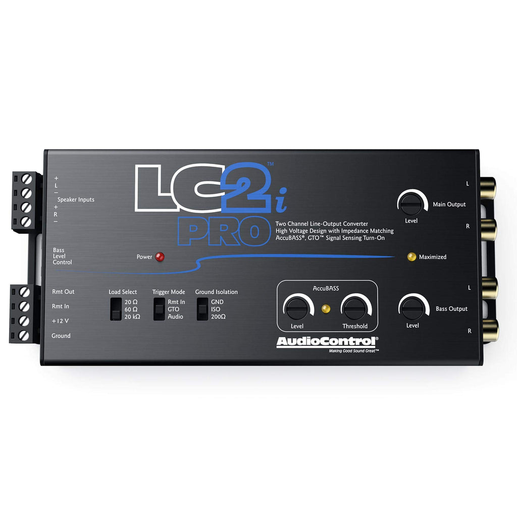 Stinger SS600XS 8GA Copper 600W Complete Amplifier Wiring Kit with LC2i-PRO 2-Channel line Output Converter