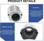 3KW Vortex Ring Blower for Fish Ponds & Workshops, Industrial Extractor & Commercial Ventilator with Dust Filter, High-Efficiency Air Blower for Farms & Aquaculture