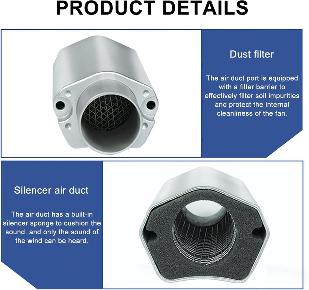 3KW Vortex Ring Blower for Fish Ponds & Workshops, Industrial Extractor & Commercial Ventilator with Dust Filter, High-Efficiency Air Blower for Farms & Aquaculture