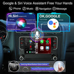 7" Wireless CarPlay AndroidAuto Stereo for VW Golf Jetta Passat