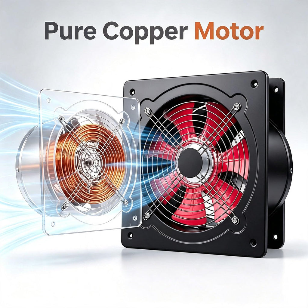 8000M³/H Through Wall Low Noise Utility Blower for Paint Booth