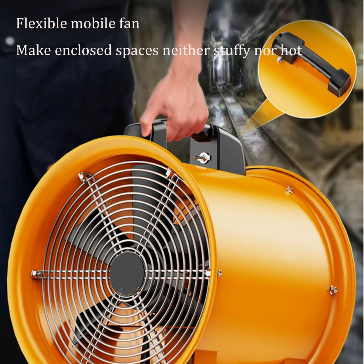Multifunctional Low Decibel Axial Factory Exhaust Blower