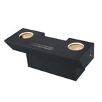 Dual Sub Box Compatible with Chevy Camaro 1982-1992 Subwoofer Enclosure Speaker Box car Audio Ground Shaker Stereo Enclosure Ground-Shaker (RED, 10")