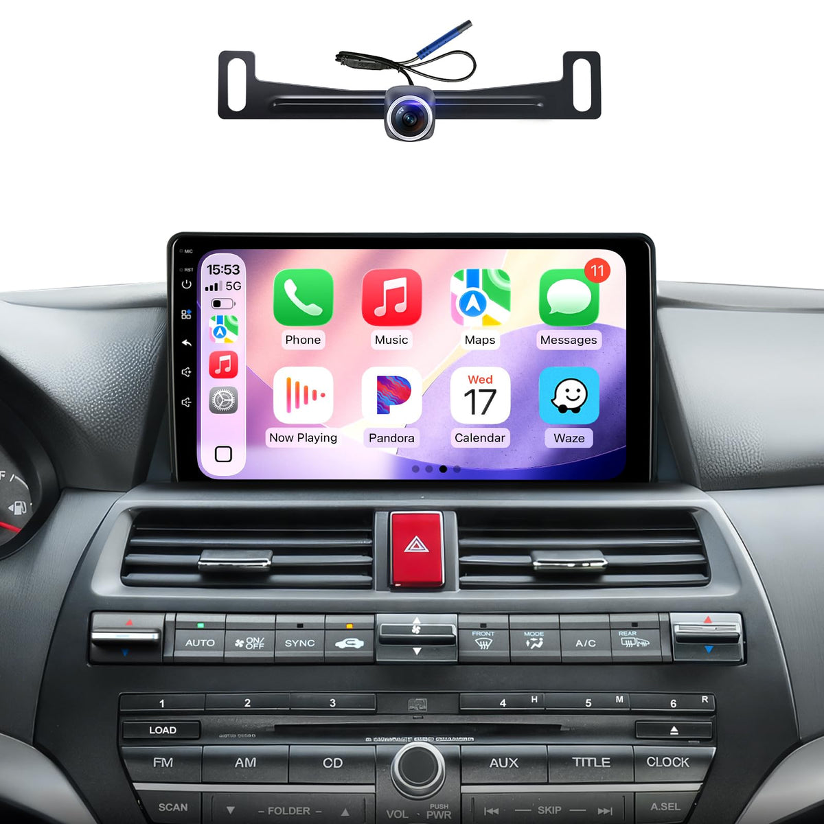 4G+64G Car Radio Stereo for Honda Accord 8th 2008-2013 Upgrade Replacement