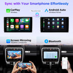 XTRONS Car Stereo for Porsche Cayenne 2003-2010 with Optical Fiber Decoder, Android 14 Qualcomm Octa Core 8GB+256GB, 9 Inch IPS Touch Screen GPS Navigation Built-in DSP CarPlay Android Auto