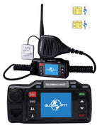 V1 Mobile PoC Radio Unlimited Range, 2-Pack Professional Fixed-Mount Push-to-Talk Over Cellular 4G LTE Walkie Talkies Long Range for in-Vehicle Nationwide PTT Communication (2, V1)