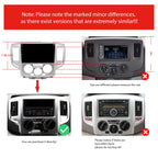 [4G 64G] Android Car Stereo FM Radio Carplay Android Auto 9" Touchscreen Headunit Media Player with Backup Camera for Niss an NV200 2013 2014 2015 2016 2017 2018 2019