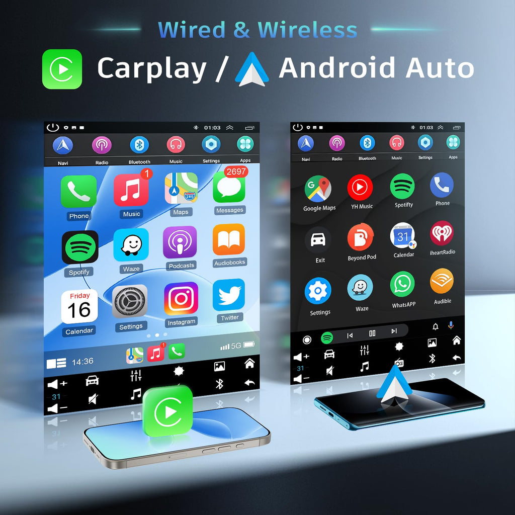 4+64G 9.7" Android Car Stereo for Ford Mustang 2010-2014