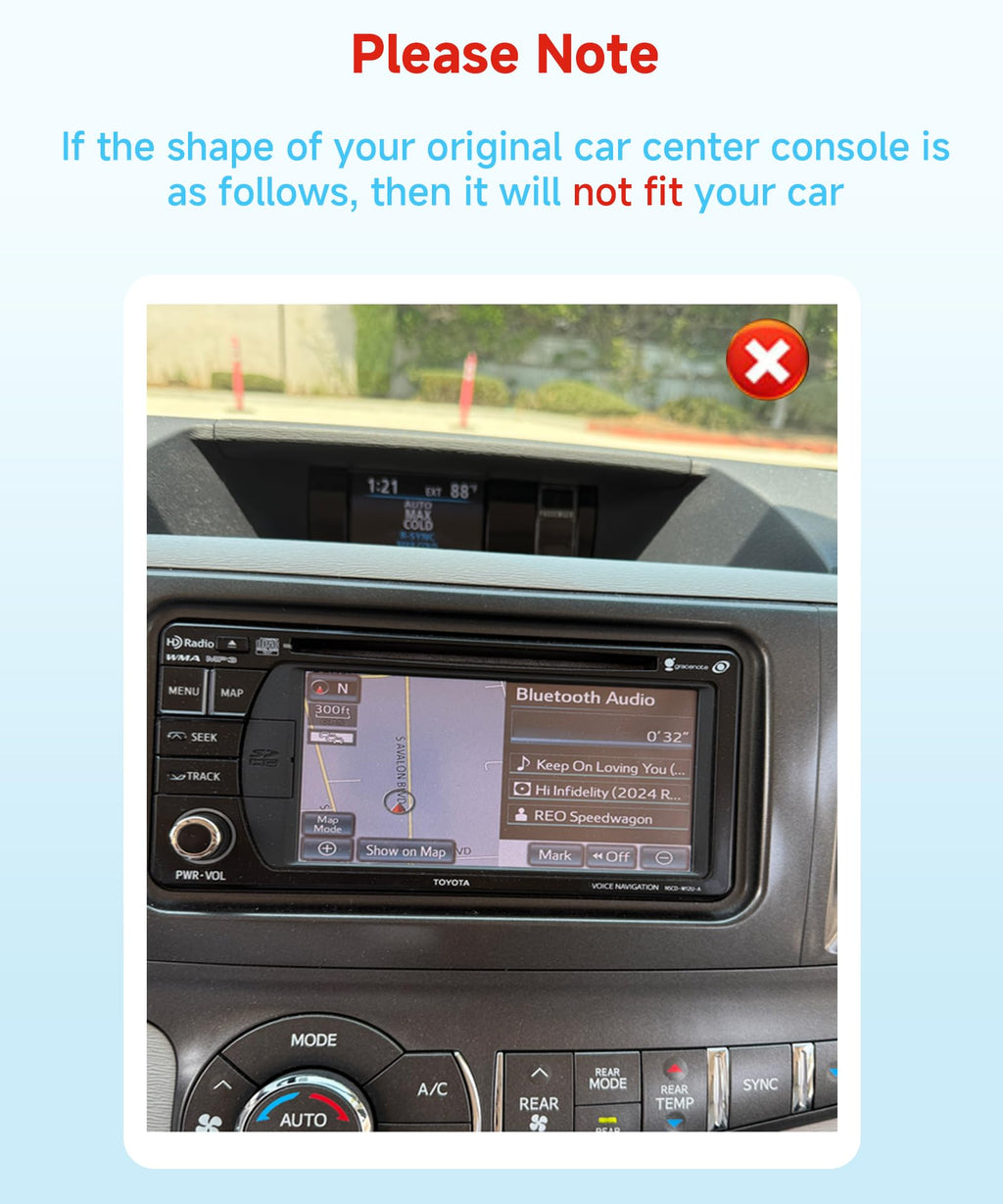 8 CORE 6G+128G for Toyota Sienna 2011-2014 Car Radio with Wireless Carplay