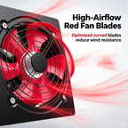 8000M³/H Through Wall Low Noise Utility Blower for Paint Booth