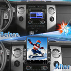 Android 14 Double Din Car Stereo Radio for Ford Expedition 2007-2014