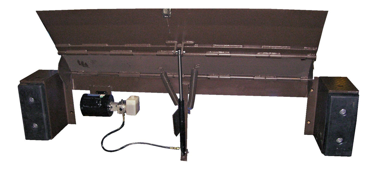 Vestil PE-2572 Steel Electric Edge-O-Dock Leveler 17-1/2 in. x 99 in. x 27-1/2 in. 25,000 Lb. Capacity Brown