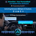 A5L 7inch Android Double DIN Car Stereo with OBD2 Scanner, Wireless CarPlay & Android Auto, 24 Band EQ, DSP, WiFi/BT/USB Tethering, 2G+32G Touchscreen Radio, AI Chat, HDMI Out, GPS/FM/AM