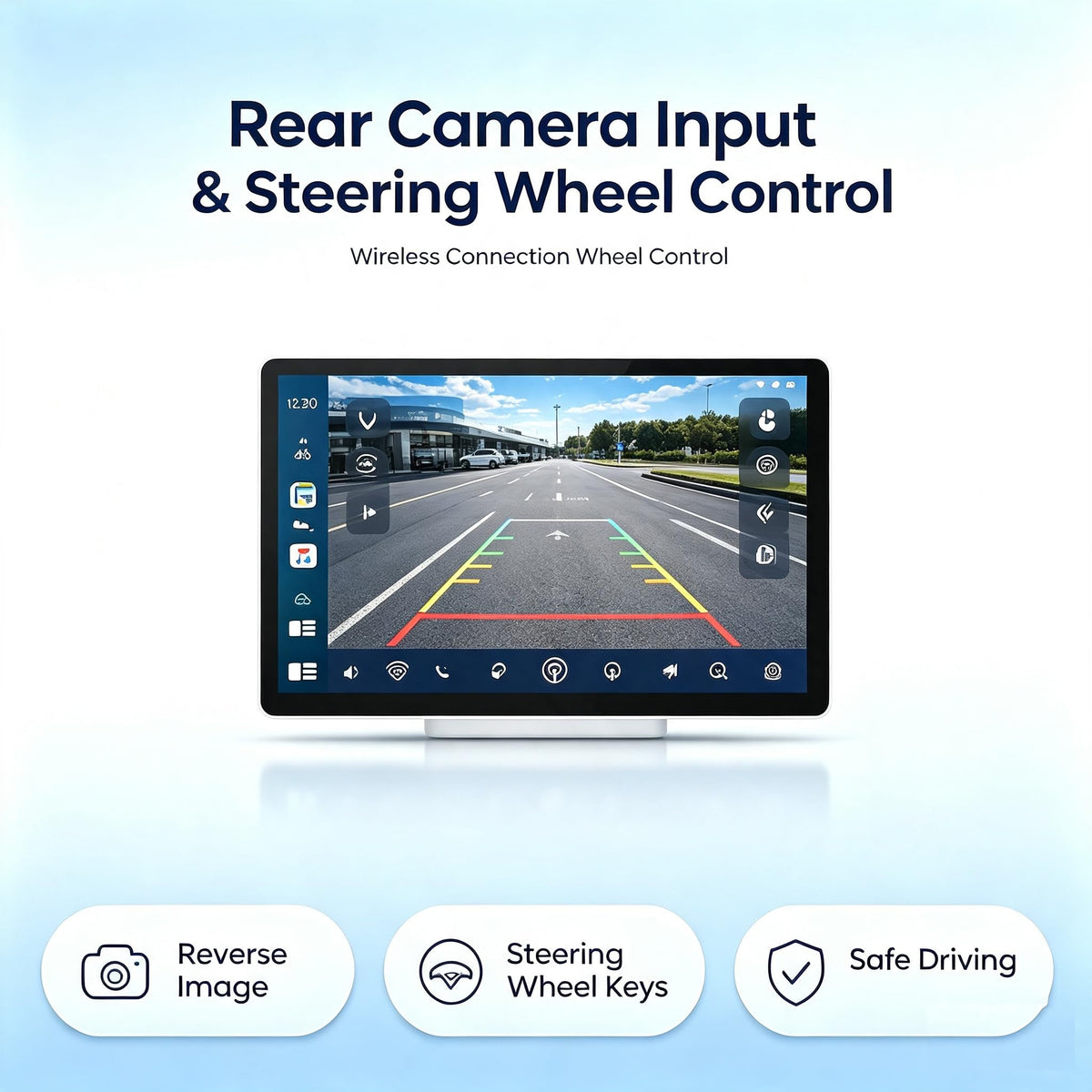 13.1-inch Car Radio Stereo for Honda Pilot 2016-2019, Plug and Play Android 13 Head Unit with Carplay/Android Auto/2K Touch Screen/1920 * 1200P/WIFI/GPS/BT/Camera, 2+64G