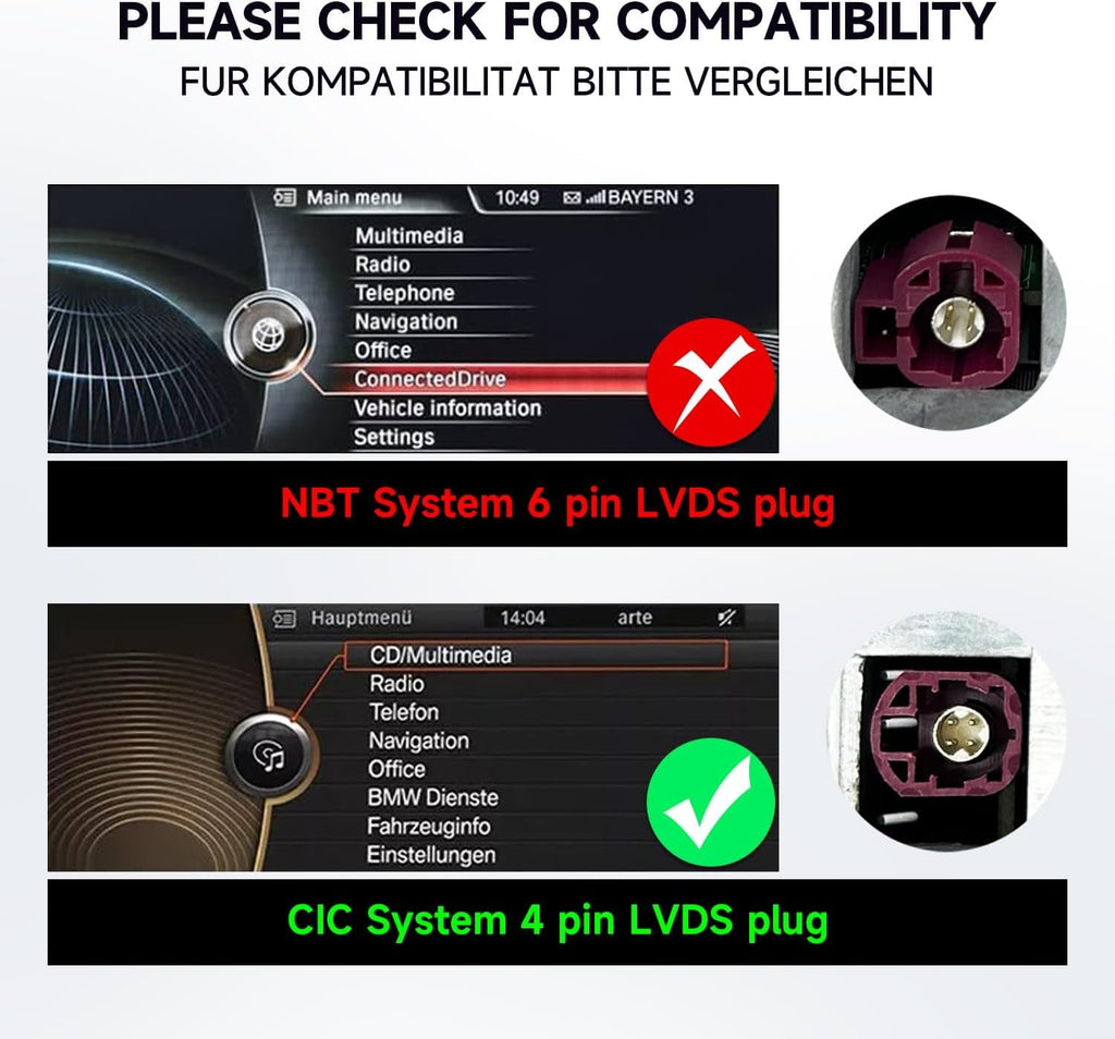 Android Auto 10.25-inch Touch Screen CIC Linux System Navigation